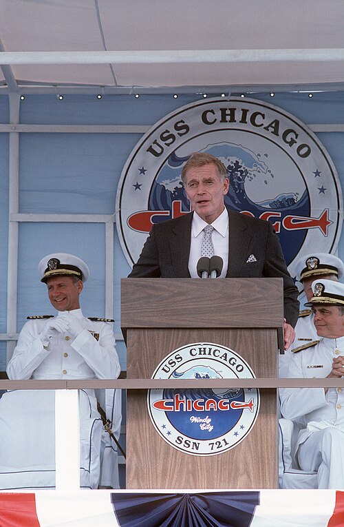 Charlton Heston, 1986