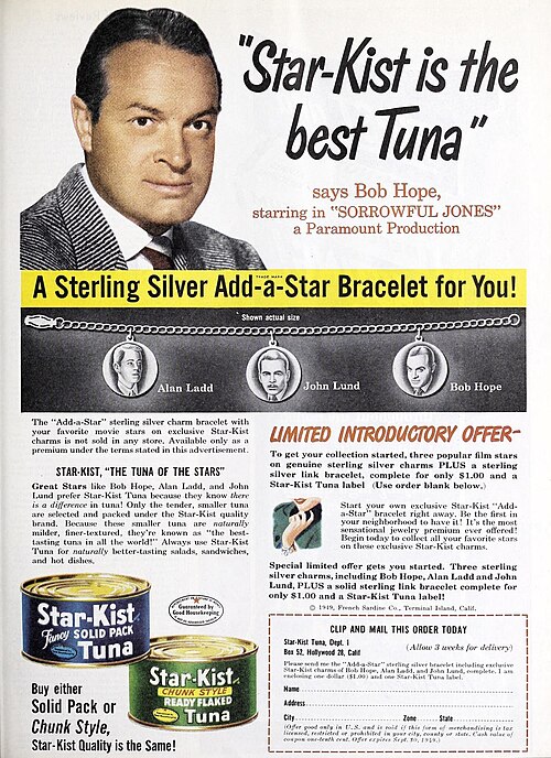 Bob Hope, 1949
