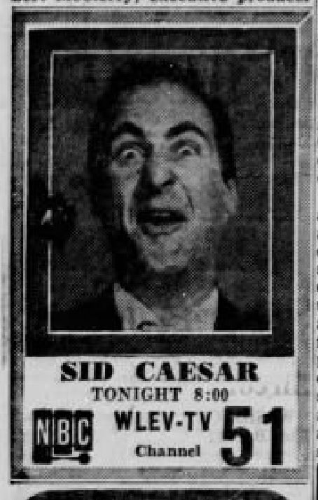 Sid Caesar, 1956