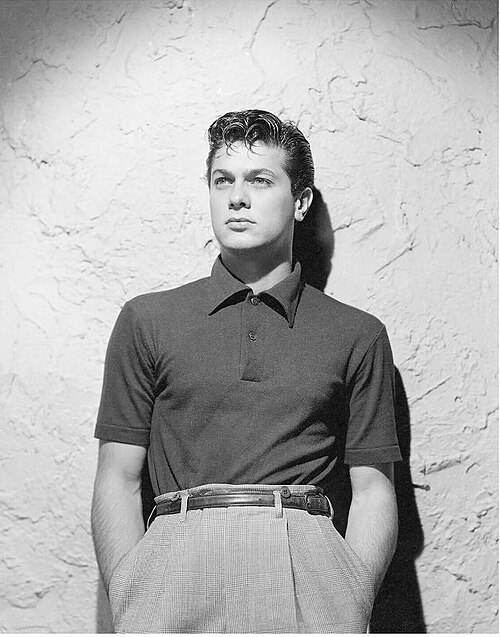 Tony Curtis, lata 50.