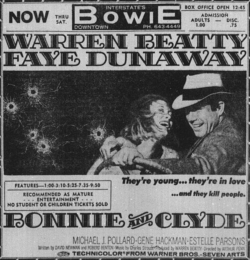 Warren Beatty, 1967