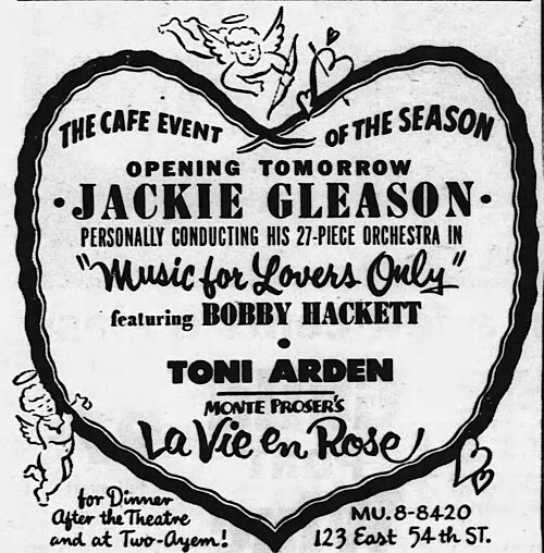 Jackie Gleason, 1953