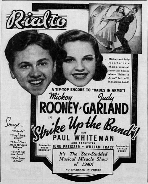 Mickey Rooney, 1940