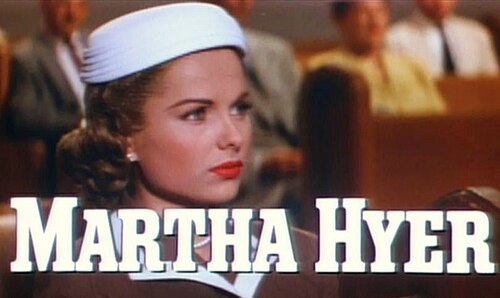 Martha Hyer, 1957