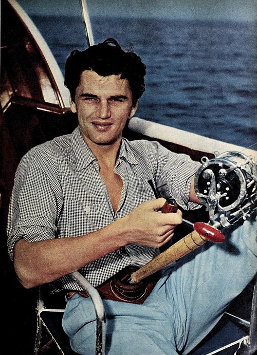 Edmund Purdom, 1955