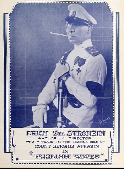 Erich von Stroheim, 1922