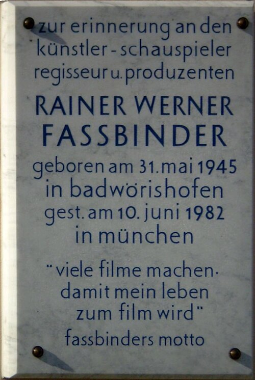 Rainer Werner Fassbinder, data nieznana