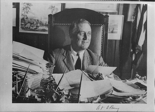 Franklin D. Roosevelt, 1930