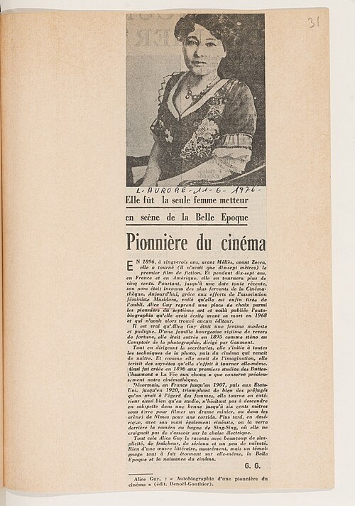 Alice Guy, 1944