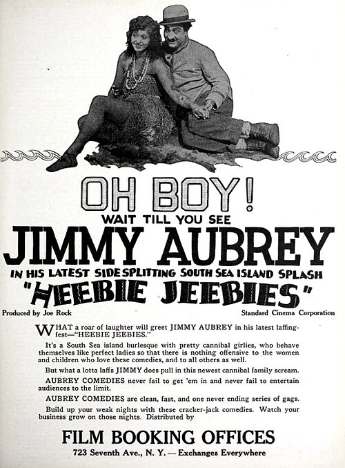 Jimmy Aubrey, 1925