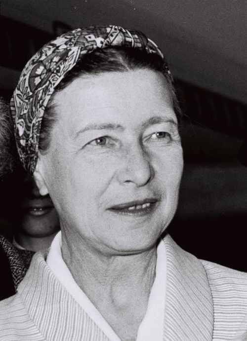 Zdjęcie: Simone de Beauvoir