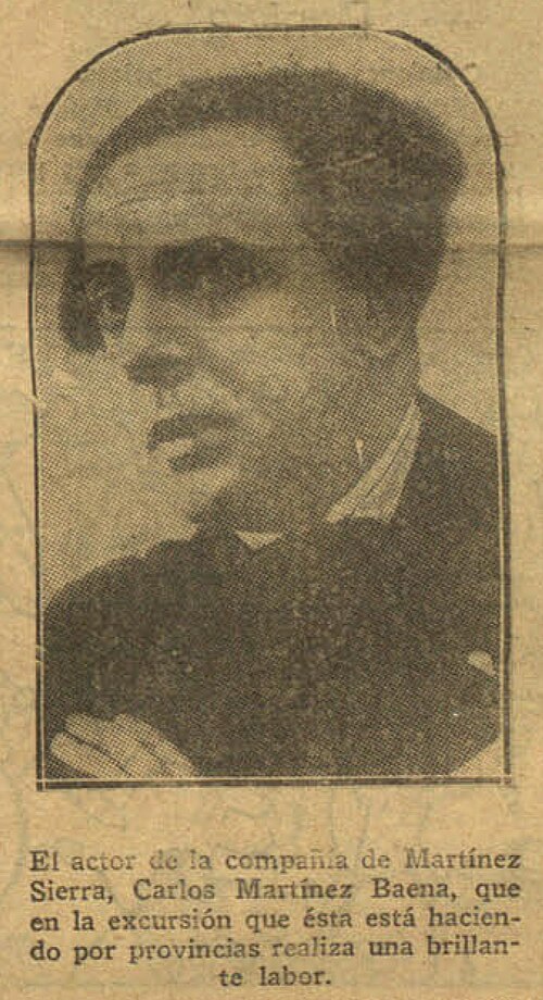 Carlos Martínez Baena, 1925